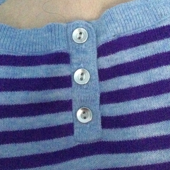 Talbots striped sweater size M - Picture 4 of 6